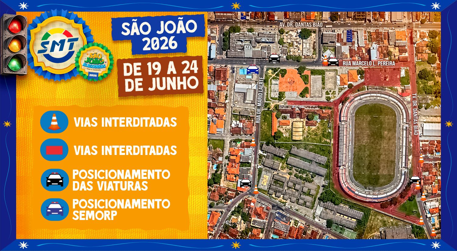 Imagem referente à notícia SMT realiza operação especial durante os festejos juninos em Alagoinhas